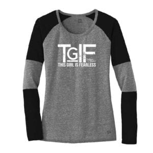 WOMENS TGIF This Girl Is Fearless Long Sleeve Tee