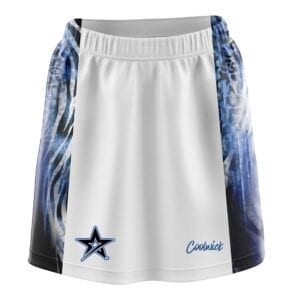 Stefanie Johnson Roto Grip Leopard Zebra CoolWick Bowling Skort