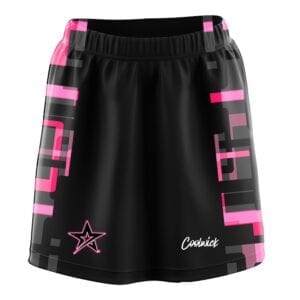 Stefanie Johnson Roto Grip Pretty in Pink Neon Geometric CoolWick Bowling Skort