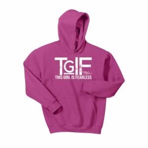YOUTH TGIF This Girl Is Fearless Hoodie