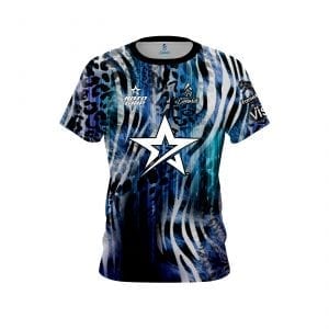 Stefanie Johnson Roto Grip Leopard Zebra CoolWick Bowling Jersey