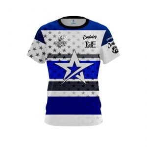 Stefanie Johnson Roto Grip All Star Navy Stripes CoolWick Bowling Jersey
