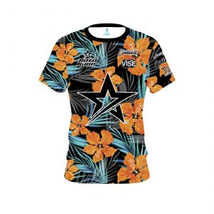 Stefanie Johnson Roto Grip Flower Hibiscus CoolWick Bowling Jersey