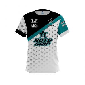 Stefanie Johnson Roto Grip Everly Teal CoolWick Bowling Jersey
