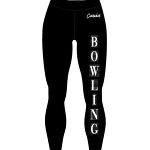 TGIF White BOWLING FanieHose Leggings