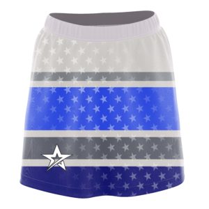 Stefanie Johnson Roto Grip All Star Navy Stripes CoolWick Bowling Skort