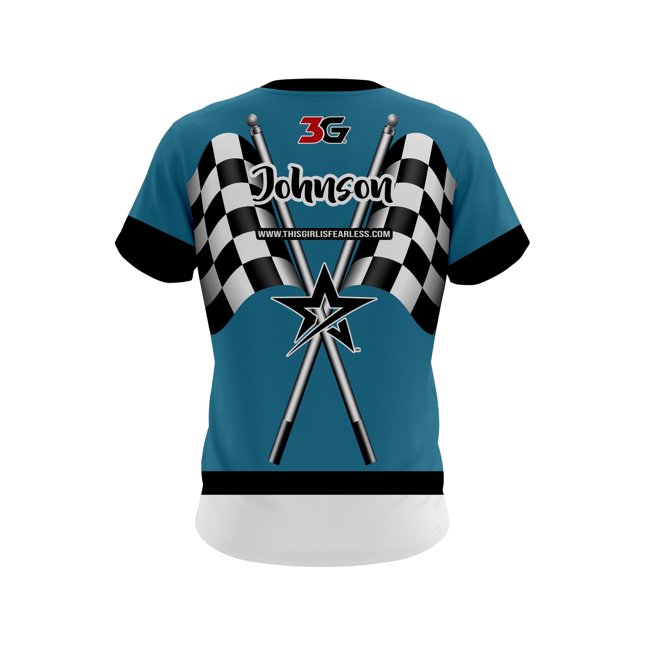 Stefanie Johnson Roto Grip The Glen Racing CoolWick Bowling Jersey