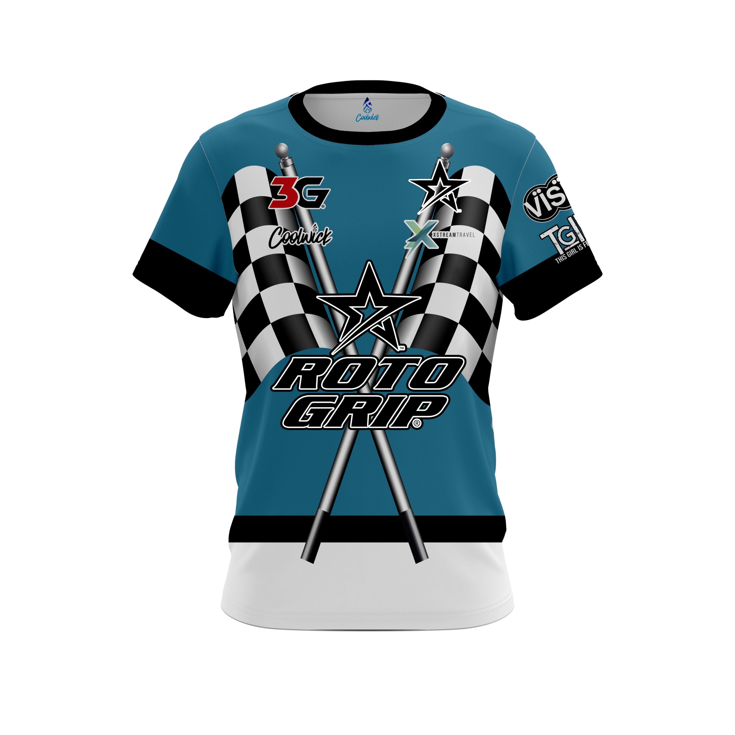 Stefanie Johnson Roto Grip The Glen Racing CoolWick Bowling Jersey