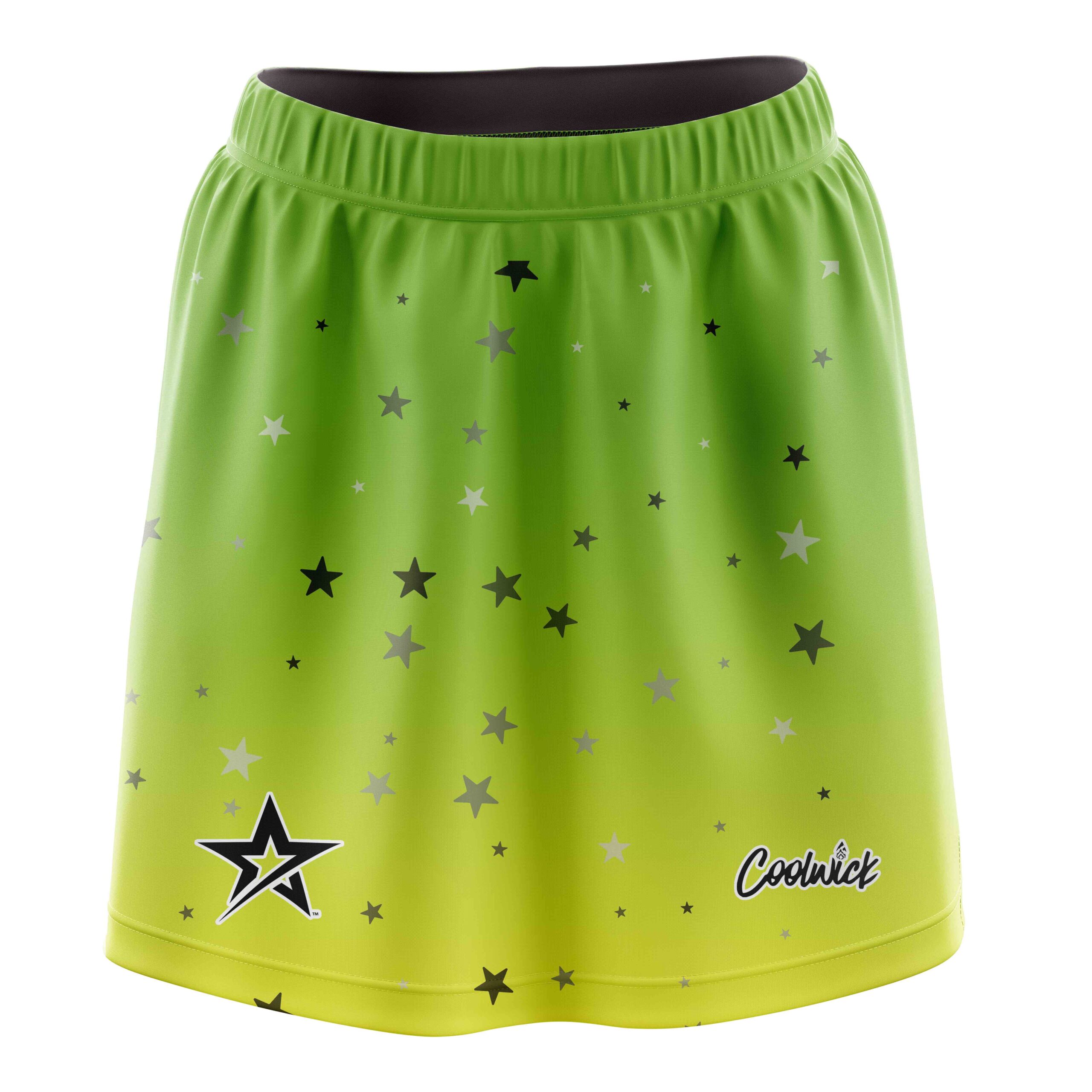 Stefanie Johnson Roto Grip Lemon Lime Universe CoolWick Bowling Skort