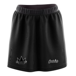 .Stefanie Johnson Brunswick White Black CoolWick Bowling Skort