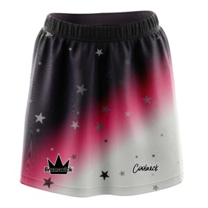 .Stefanie Johnson Brunswick Gray Pink Plum Ombre CoolWick Bowling Skort