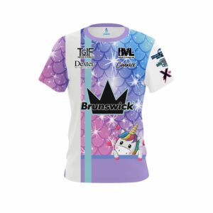 .Stefanie Johnson Brunswick Mermaid CoolWick Bowling Jersey