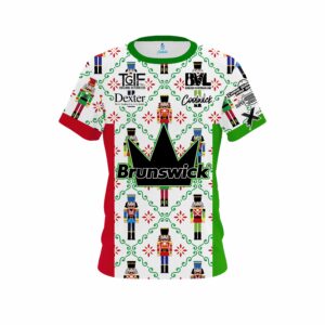 .Stefanie Johnson Brunswick Nutcrackers CoolWick Bowling Jersey